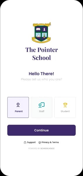 mobile app screenshot